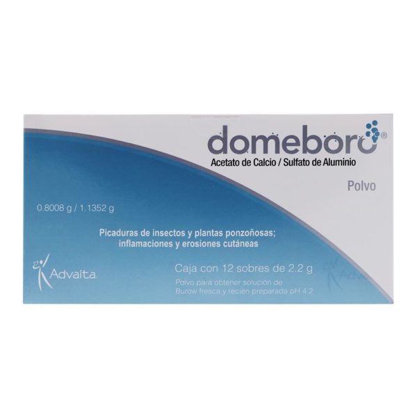 Domeboro Polvo Caja C/12 Sobres De 2.2 G