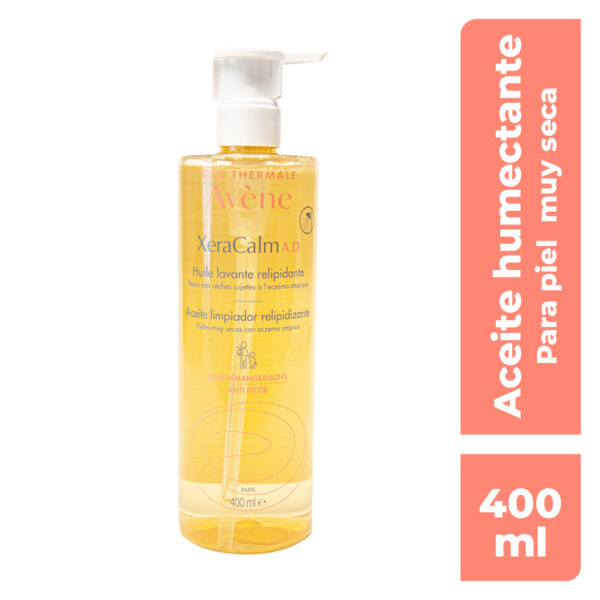 XERACALM A.D ACEITE DERMO-LIMPIADOR RELIPIDIZANTE 400 ML